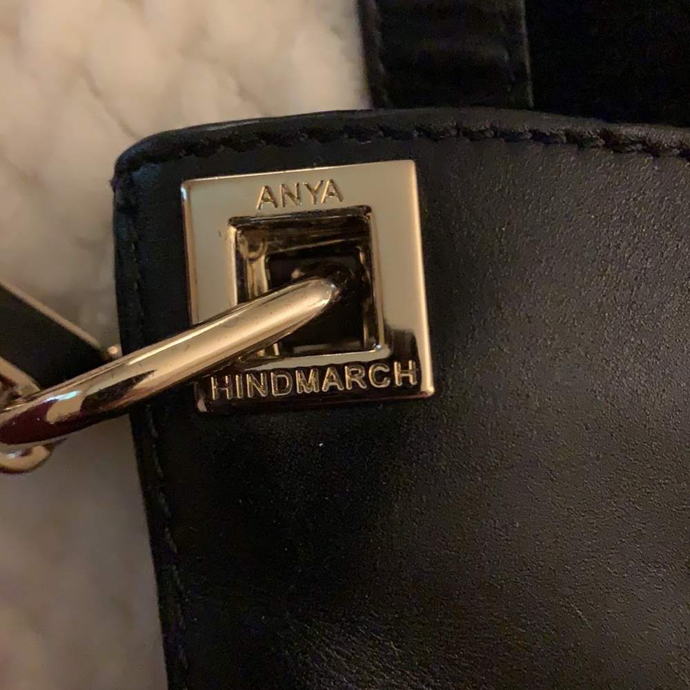 Anya Hindmarch Chain Leather Shoulder Bag - black - Picture 13 of 13